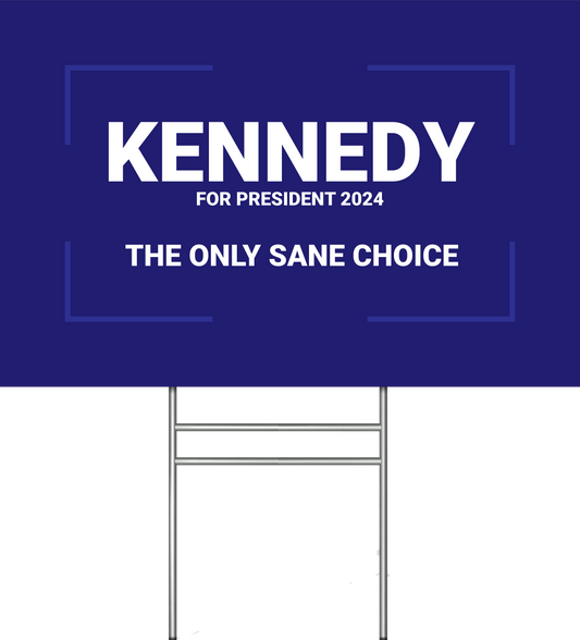 50 The Only Sane Choice Yard Sign Bundle
